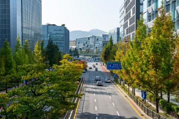 판교테크노밸리 경관